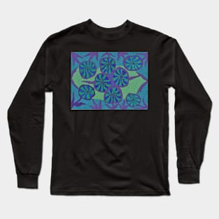 Blue Ocean Groove Long Sleeve T-Shirt